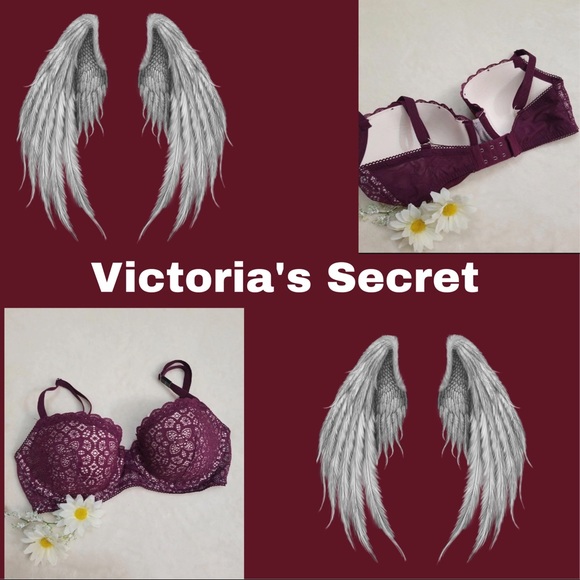Victoria's Secret Other - (NWT) VS Dream Angels Lined Demi bra SZ 32DD